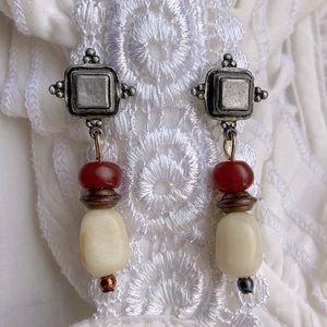 Vintage Silica Quartz Earrings